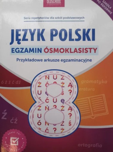 Zdjęcie oferty: Egzamin ósmoklasisty.  Język polski.
