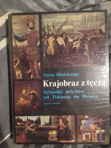 Zdjęcie oferty: Krajobraz z tęcza sylwetki artystów od fidasza 