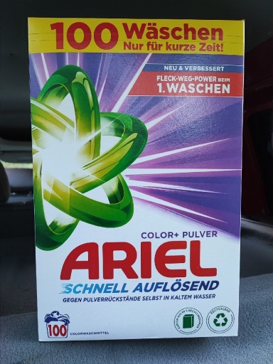 Zdjęcie oferty: Ariel Color Proszek do prania z Niemiec 6kg
