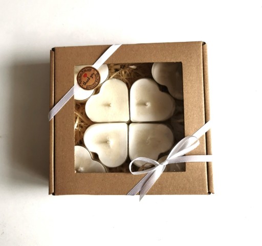 Zdjęcie oferty: Tealight DUŻE Świecz/Podgrzew Wosk Sojowy-ZESTAW-B