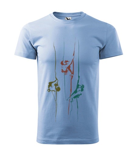 Zdjęcie oferty: Wspinaczka - koszulka męska rozm. M błękit PREZENT