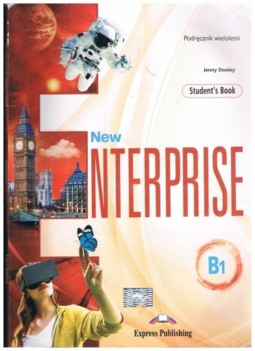 Zdjęcie oferty: New Enterprise B1 Jenny Dooley students book NOWY