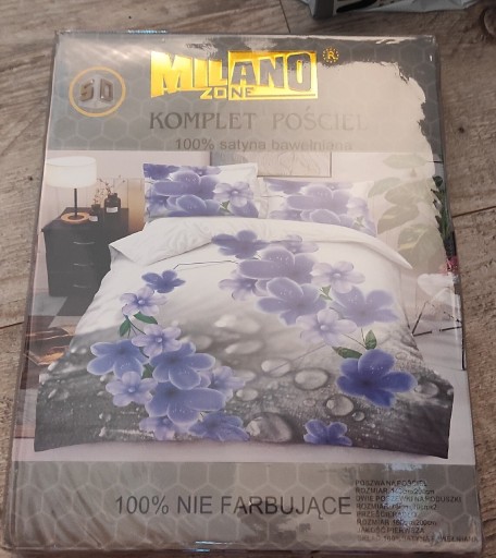 Zdjęcie oferty: Komplet pościeli z satyny bawełnianej 5d 140x200