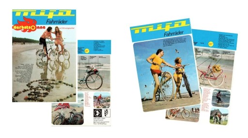 Zdjęcie oferty: Katalog rowerów MIFA  lata 80te  - j.niemiecki VEB