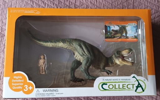 Zdjęcie oferty: Skala 1:40 Tyranossaurus Dinozaur Box DeLux 89169