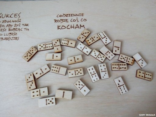 Zdjęcie oferty: mini domino turystyczne ze sklejki SZEPT