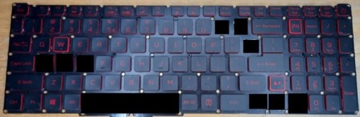 Zdjęcie oferty: Klawisze Klawisz Acer Nitro LG05P