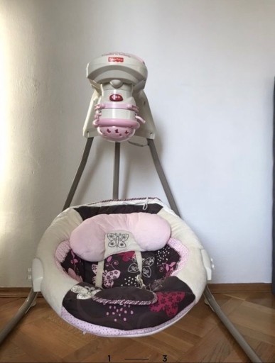 Zdjęcie oferty: Fisher Price Butterfly Crandle Swing bujaczka