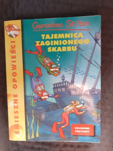 Zdjęcie oferty: Tajemnica zaginionego skarbu, Geronimo Stilton