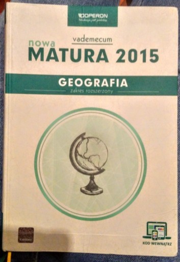 Zdjęcie oferty: Matura geografia rozszerzona vademecum operon