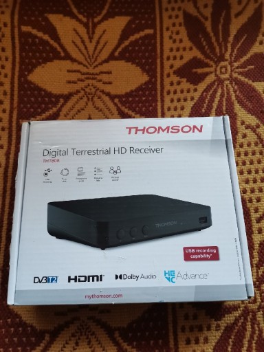 Zdjęcie oferty: Thomson THT808 dekoder tuner DVB-T2 H.265 HEVC