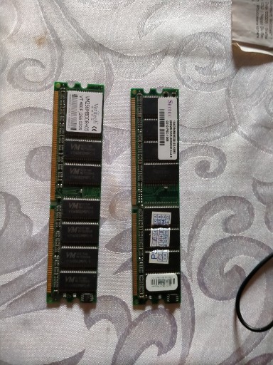Zdjęcie oferty: Kości RAM DDR 1 2x512mb