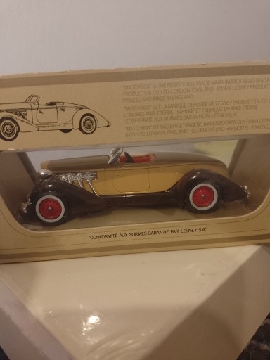 Zdjęcie oferty: Matchbox models of yesteryear y-19 auburn 851 