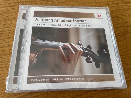 Zdjęcie oferty: Wolfgang Amadeus Mozart Pinchas Zukerman SONY NOWY