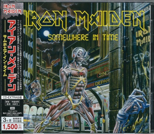 Zdjęcie oferty: CD Iron Maiden – Somewhere In Time (Japan 2006)