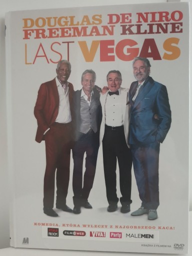 Zdjęcie oferty: LAST VEGAS - film na płycie DVD (booklet)