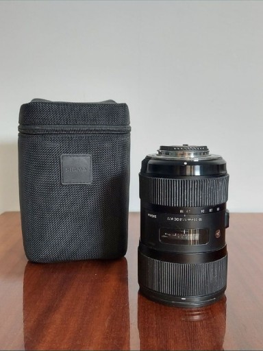 Zdjęcie oferty: Obiektyw Sigma 18-35 1.8 Nikon Warszawa