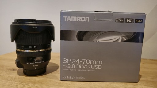 Zdjęcie oferty: Obiektyw TAMRON SP 24-70mm f/2.8 DI VC  USD