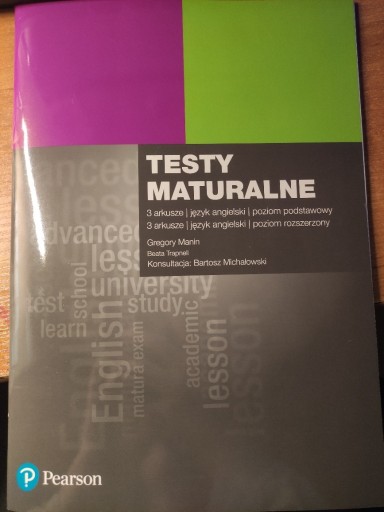 Zdjęcie oferty: Testy maturalne Pearson 6 arkuszy język angielski