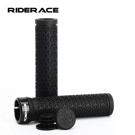 Zdjęcie oferty: Gripy rączki rowerowe 22mm/135mm gumowe RideRace 