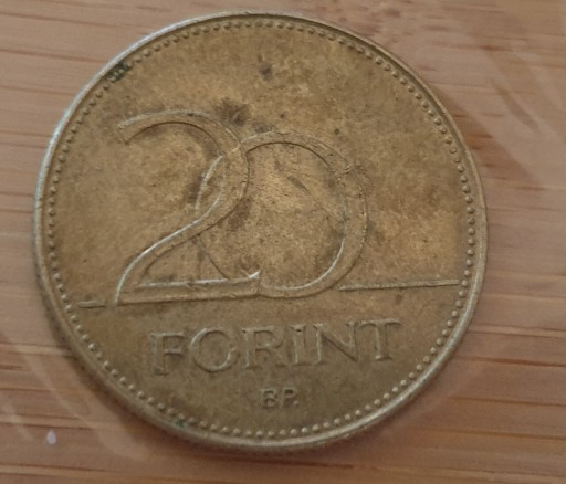 Zdjęcie oferty: Moneta 20 forint z 1995 - Węgry 