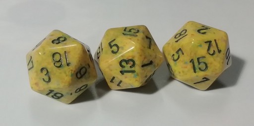 Zdjęcie oferty: Kość K20 CHESSEX