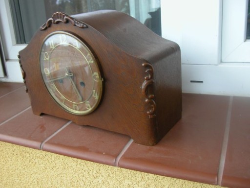 Zdjęcie oferty: zegar kominkowy naoleon z pięknym gongiem 