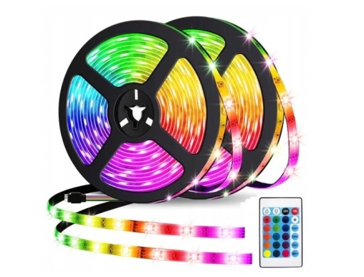 Zdjęcie oferty: Taśma LED RGB 5050 USB 2m + PILOT 