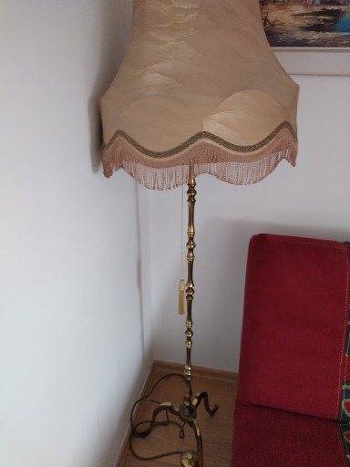 Zdjęcie oferty: Lampa podłogowa mosiężna 