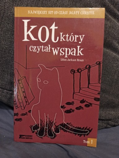 Zdjęcie oferty: Lilian Jackson Braun „Kot, który czytał wspak"