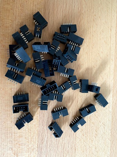 Zdjęcie oferty: Wtyk IDC 10pin prosty arduino - 16 szt