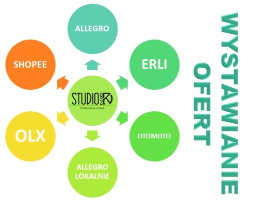 Zdjęcie oferty:  WYSTAWIANIE AUKCJI OFERT ALLEGRO OLX ERLI OTOMOTO