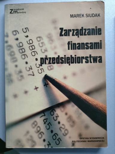 Zdjęcie oferty: Podręcznik zarządzanie finansami przedsiębiorstwa 