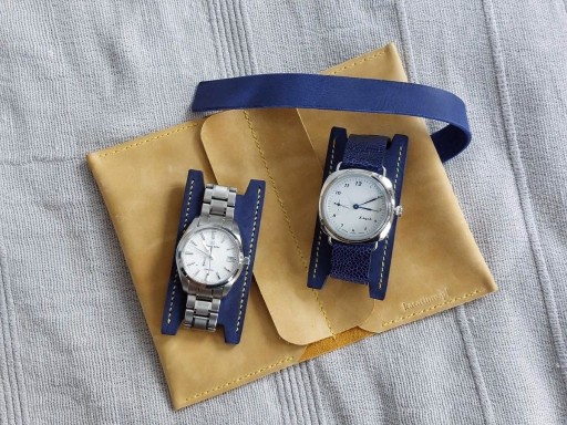 Zdjęcie oferty: ETUI podróżne roller bag pokrowiec na 2 zegarki 