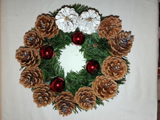Zdjęcie oferty: Sprzedam Stroik Bożonarodzeniowy, HandMade, Ręcznie Wykonany, Nowy.