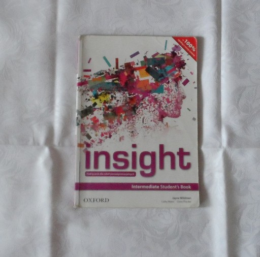 Zdjęcie oferty: Insight intermediate student's book podr Wildman