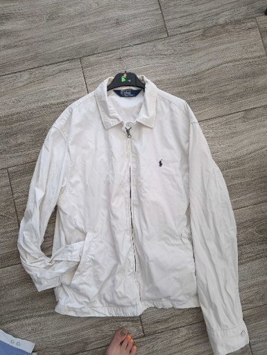 Zdjęcie oferty: Biała męska kurtka wiosenna Ralph Lauren 
