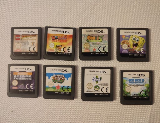 Zdjęcie oferty: Zestaw 8 gier na nintendo ds 