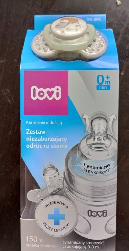 Zdjęcie oferty: LOVI Butelka Medical+ 150ml + smoczek uspokajający