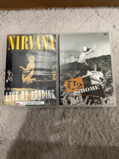 Zdjęcie oferty: Koncerty DVD  Nirvana & u2 