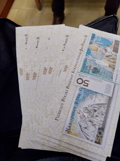 Zdjęcie oferty: Foldery do banknotu JPll 10 szt