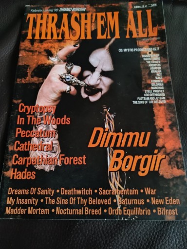 Zdjęcie oferty: Thrash'em all magazine numer 3/99