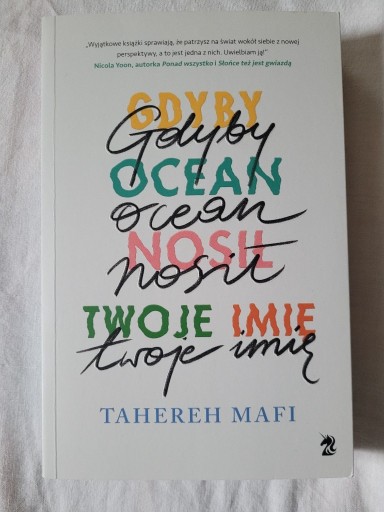 Zdjęcie oferty: Tahereh Mafi - Gdyby ocean nosił twoje imię