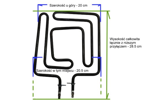 Zdjęcie oferty: Grzałka do nagrzewnicy Sial RPL5 nr 20800217