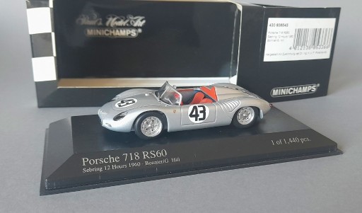 Zdjęcie oferty: Porsche 718 RS60 No.43 Minichamps 