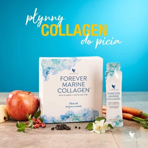 Zdjęcie oferty: Forever Marine Collagen rybi w saszetkach 