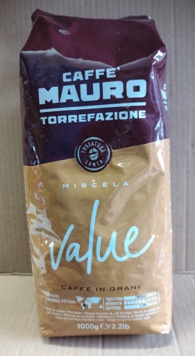 Zdjęcie oferty: Mauro Value kawa ziarnista 1 kg IT