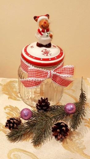 Zdjęcie oferty: Świąteczny słoik z reniferem