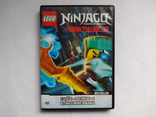 Zdjęcie oferty: Ninjago Reaktywacja Część 1 Odcinki 1-4 PL DVD