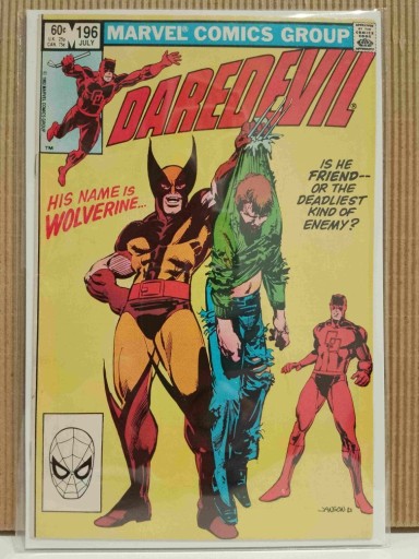 Zdjęcie oferty: Daredevil #196 (Marvel 1982) Wolverine